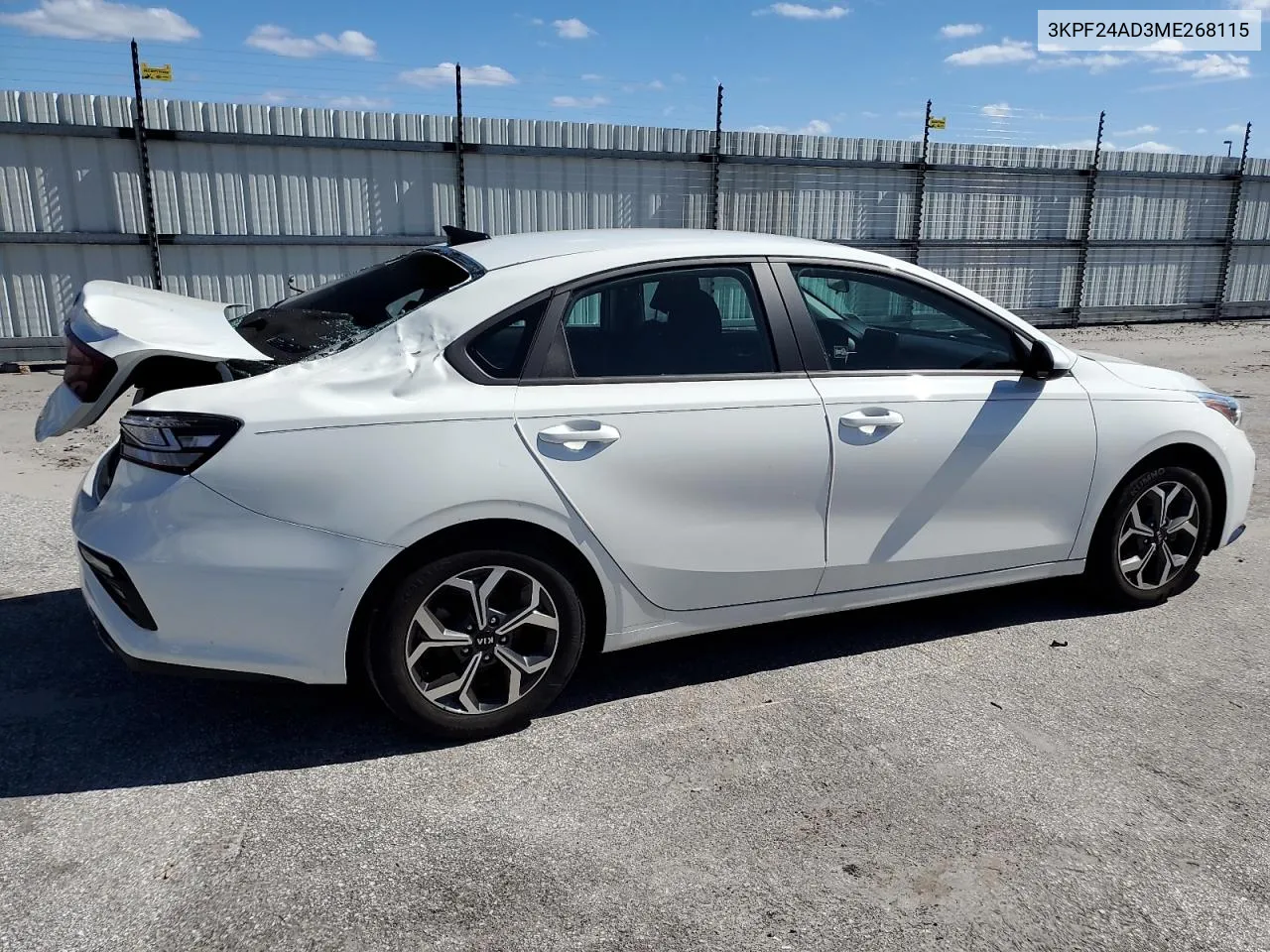 3KPF24AD3ME268115 2021 Kia Forte Fe