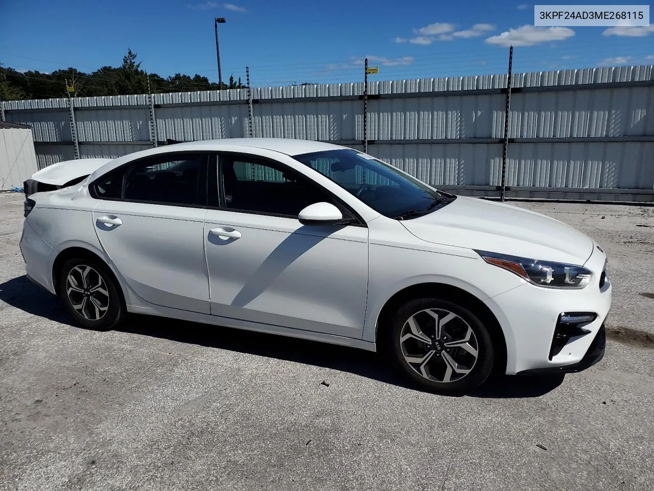 3KPF24AD3ME268115 2021 Kia Forte Fe