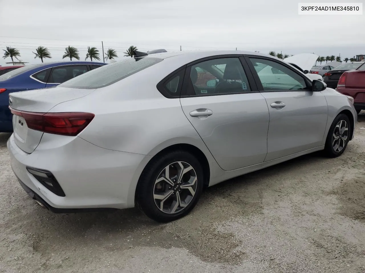 2021 Kia Forte Fe VIN: 3KPF24AD1ME345810 Lot: 76286834