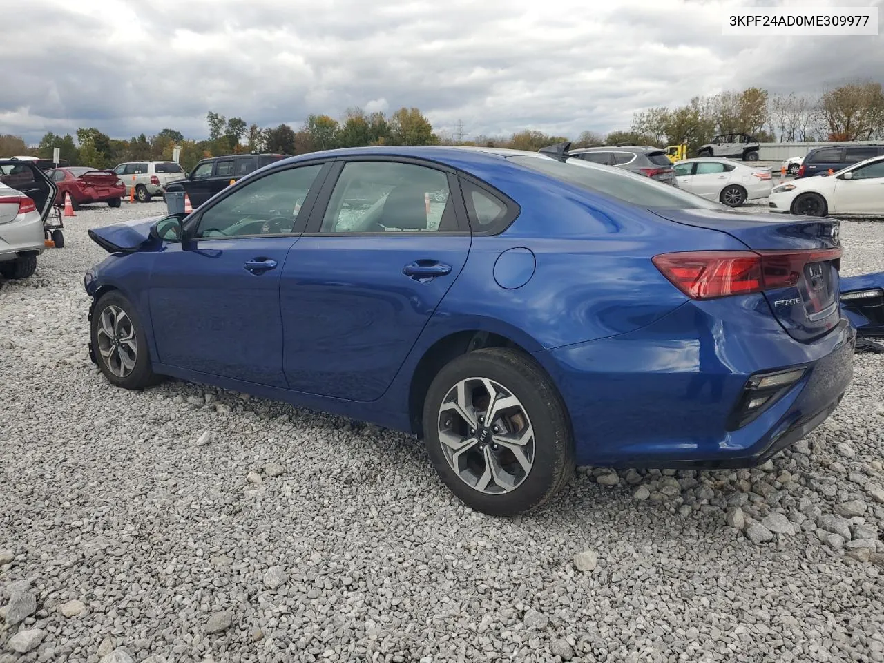 2021 Kia Forte Fe VIN: 3KPF24AD0ME309977 Lot: 76469624