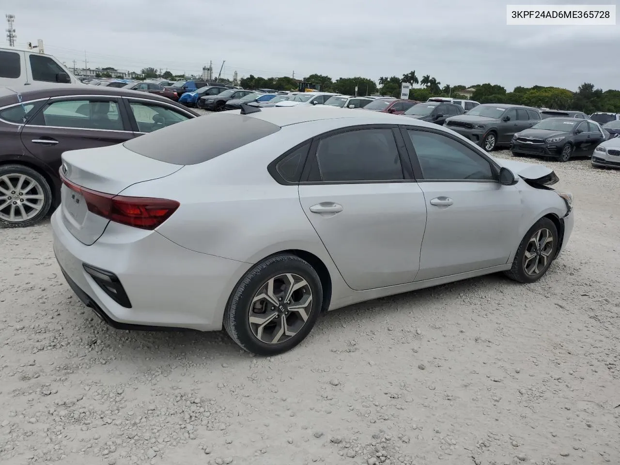 2021 Kia Forte Fe VIN: 3KPF24AD6ME365728 Lot: 76537424