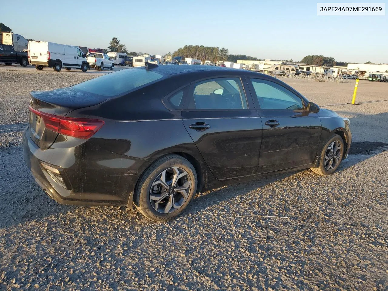 2021 Kia Forte VIN: 3APF24AD7ME291669 Lot: 76588954