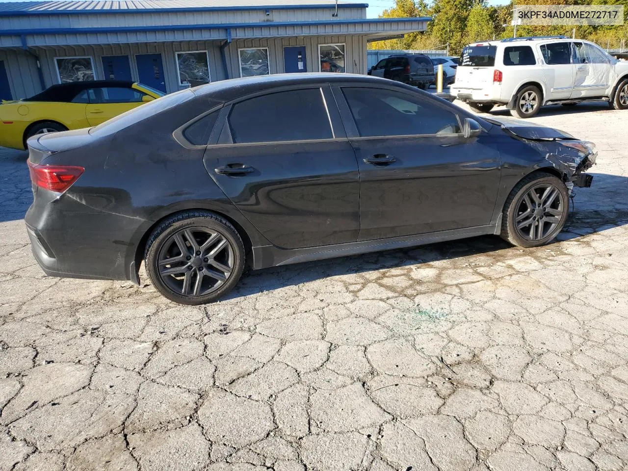 2021 Kia Forte Gt Line VIN: 3KPF34AD0ME272717 Lot: 76603434