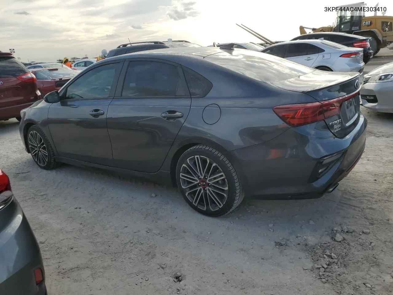 2021 Kia Forte Gt VIN: 3KPF44AC4ME303410 Lot: 76622604