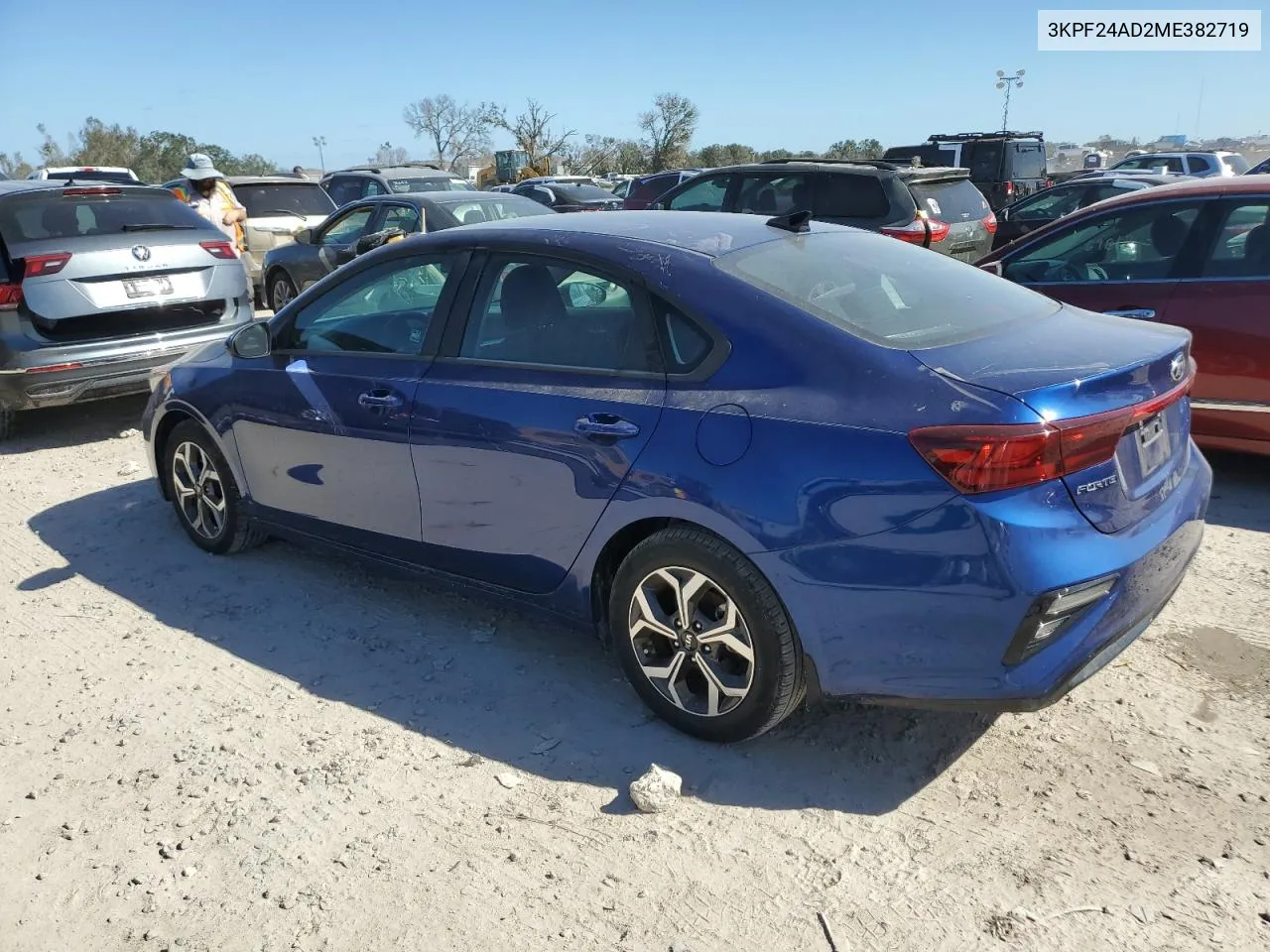 2021 Kia Forte Fe VIN: 3KPF24AD2ME382719 Lot: 76692794