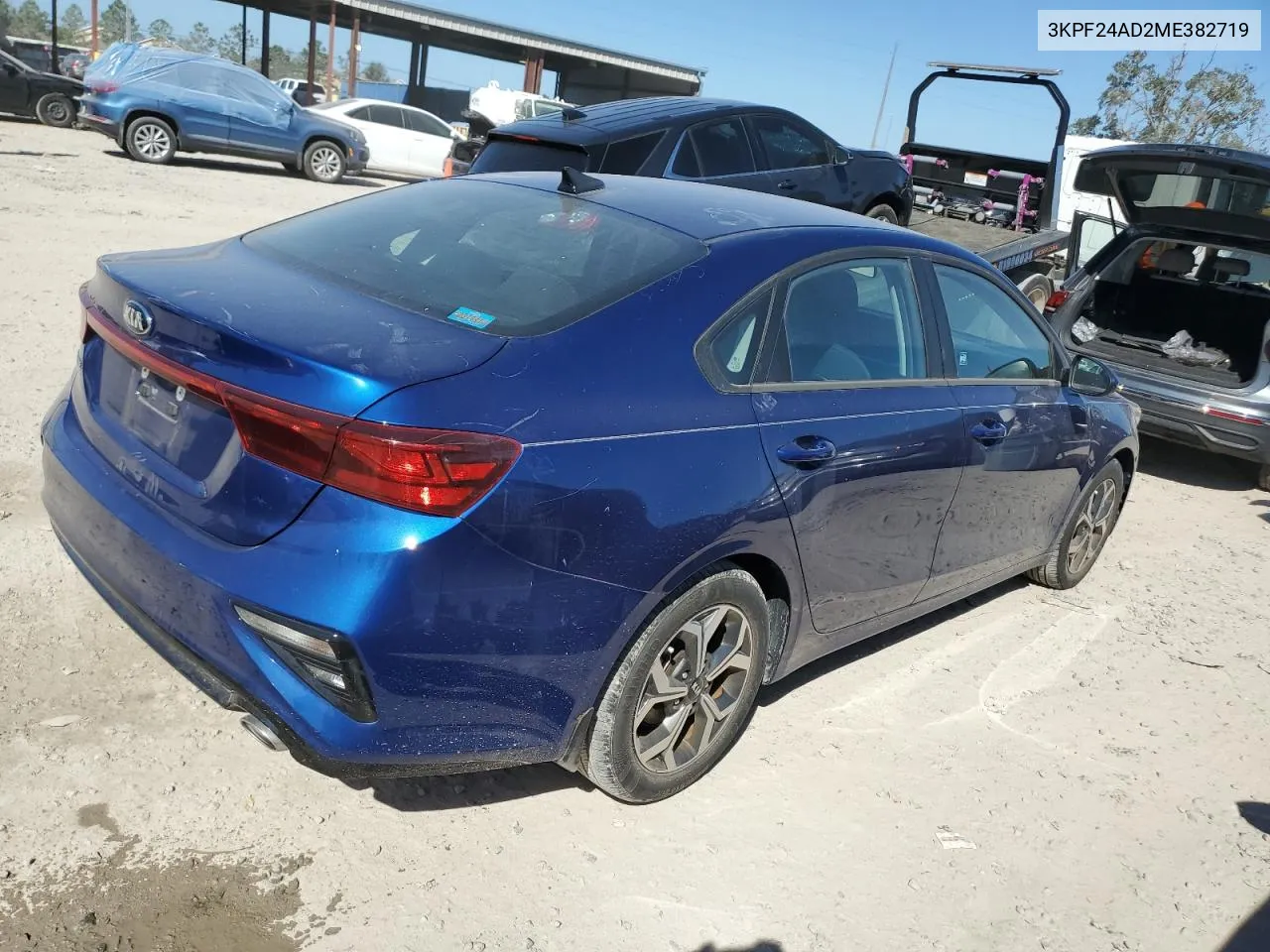 2021 Kia Forte Fe VIN: 3KPF24AD2ME382719 Lot: 76692794