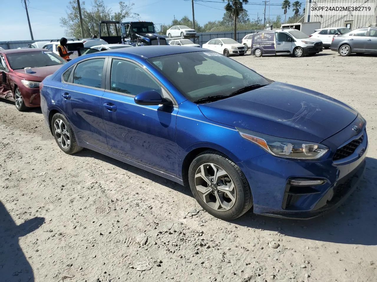 2021 Kia Forte Fe VIN: 3KPF24AD2ME382719 Lot: 76692794