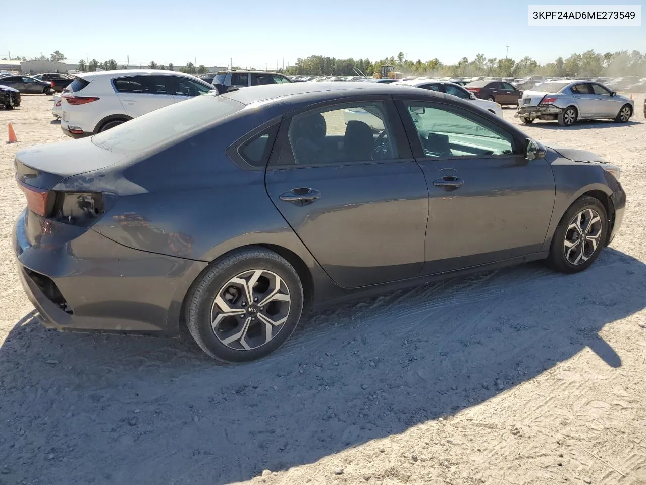 2021 Kia Forte Fe VIN: 3KPF24AD6ME273549 Lot: 76696654