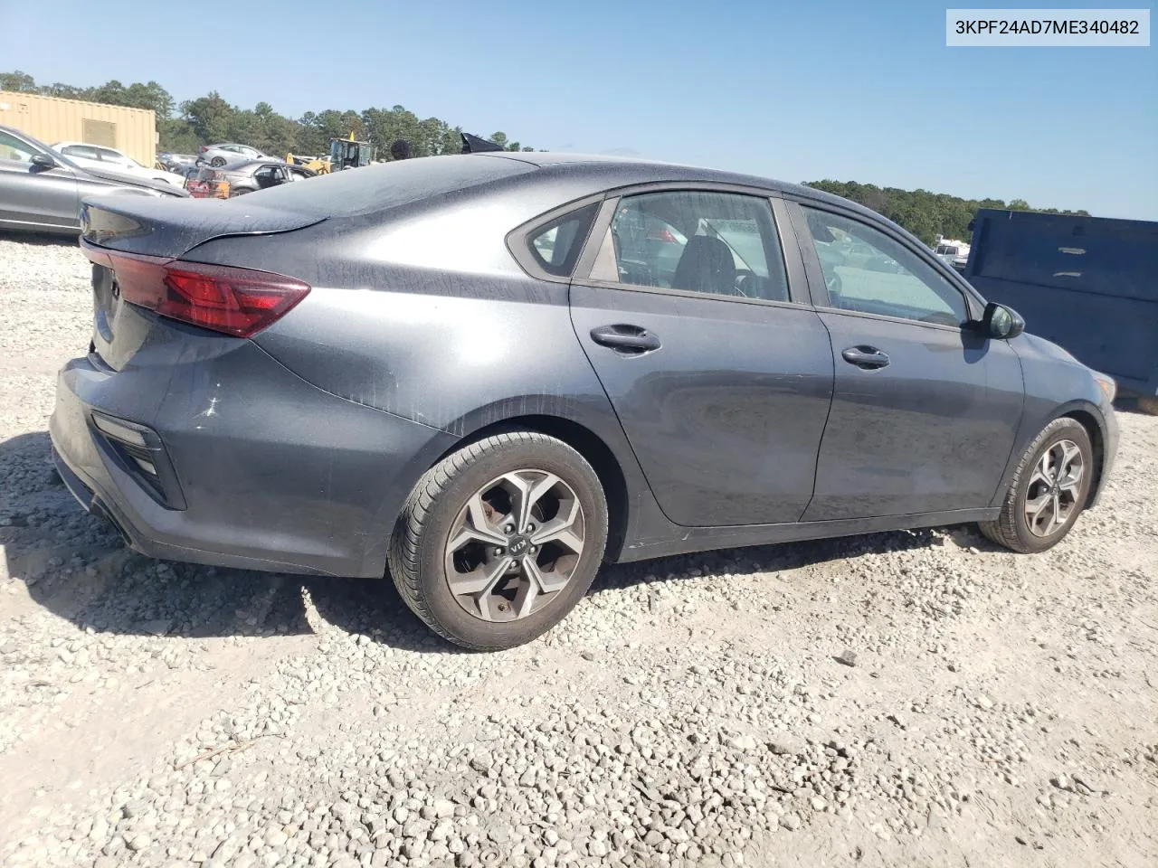 2021 Kia Forte Fe VIN: 3KPF24AD7ME340482 Lot: 76769554