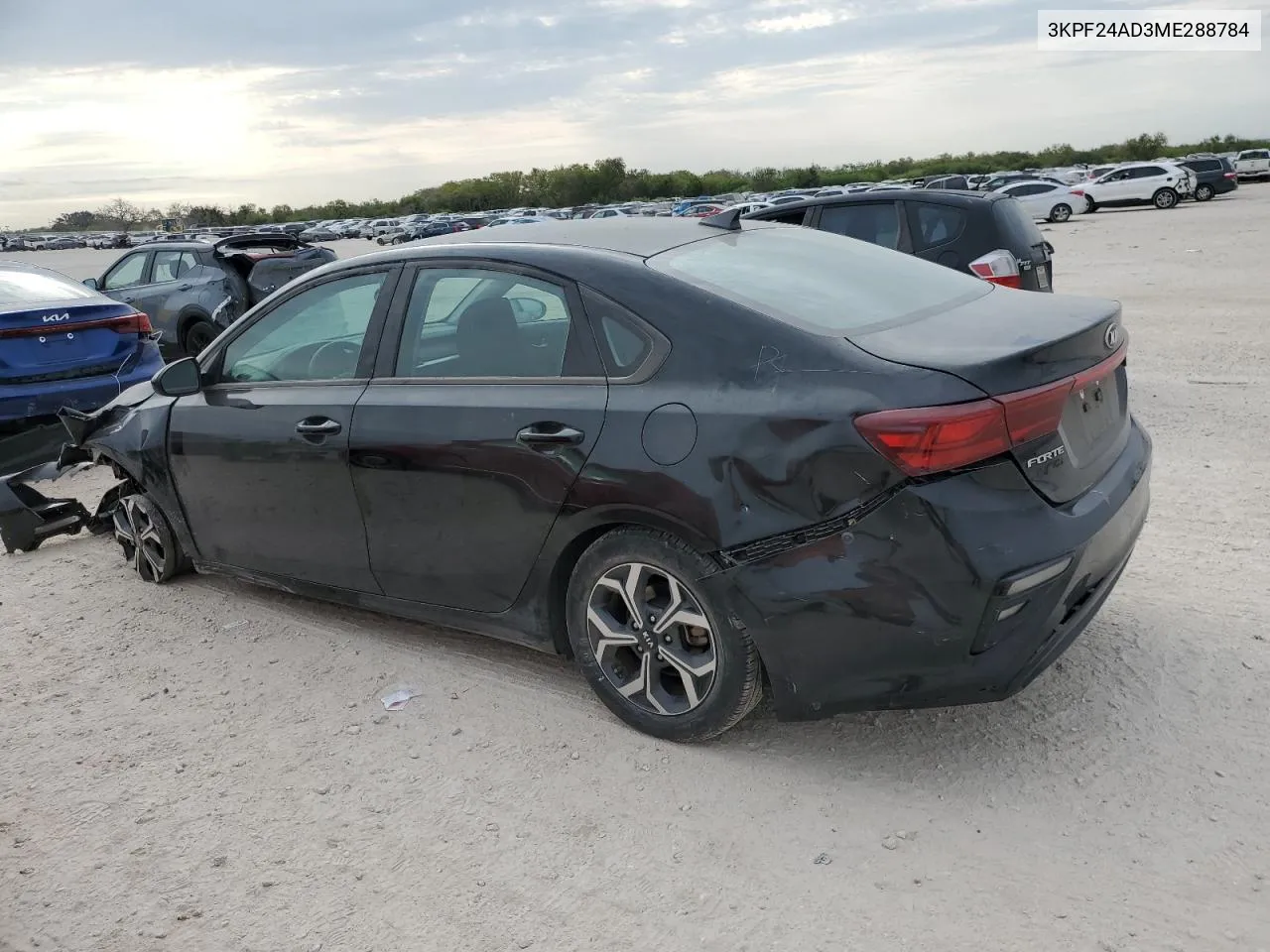 2021 Kia Forte Fe VIN: 3KPF24AD3ME288784 Lot: 76789894