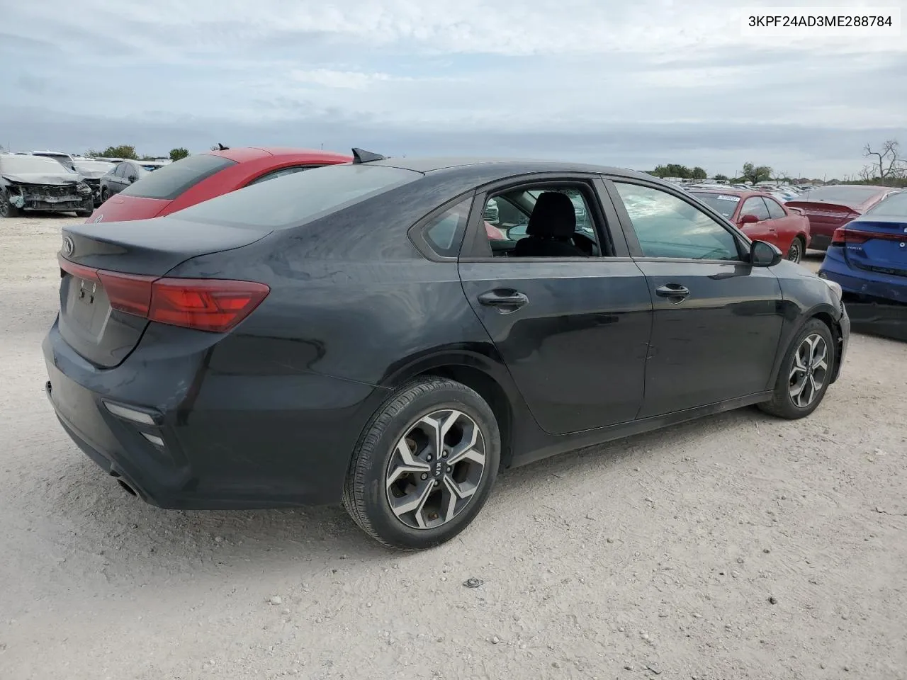 2021 Kia Forte Fe VIN: 3KPF24AD3ME288784 Lot: 76789894