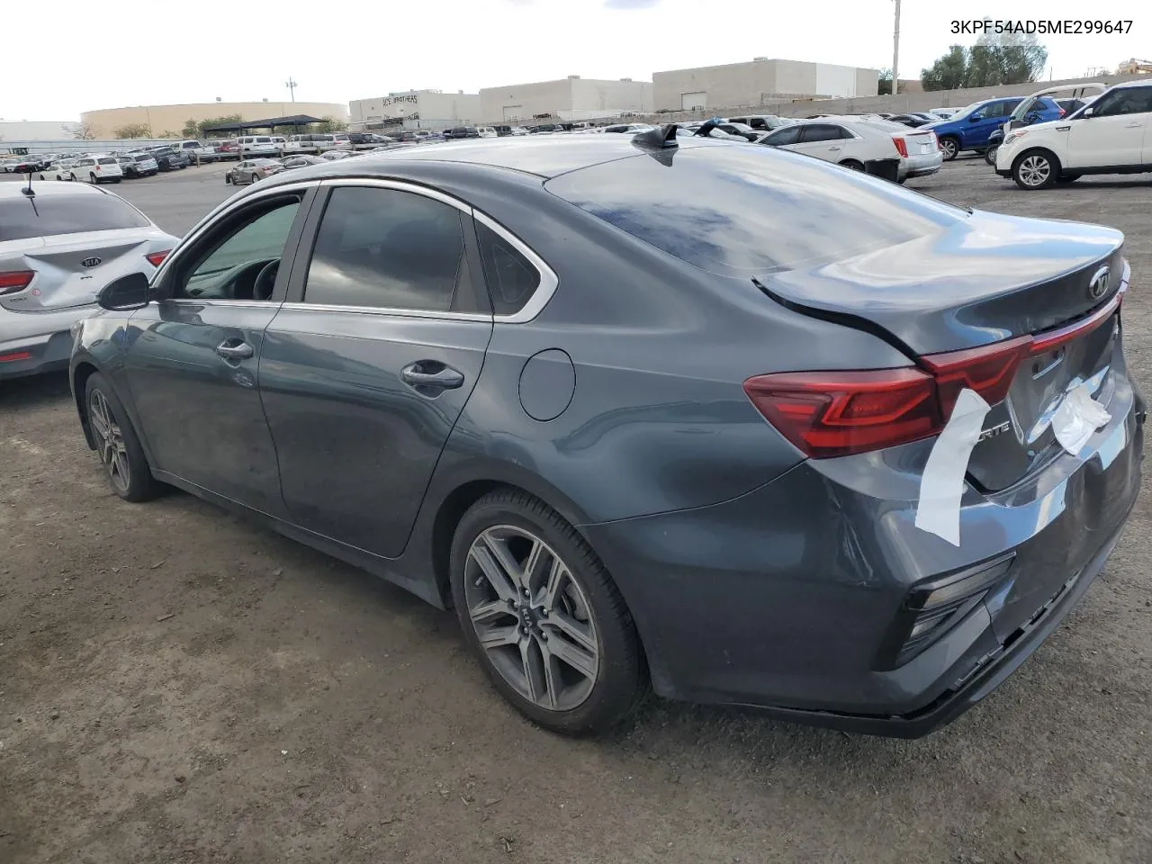 2021 Kia Forte Ex VIN: 3KPF54AD5ME299647 Lot: 76837534