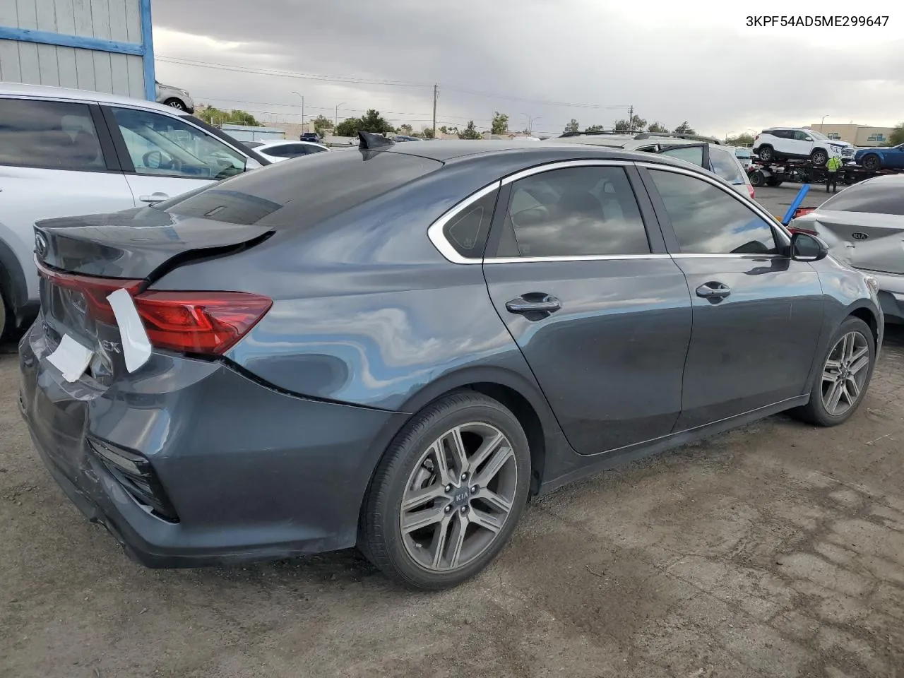 2021 Kia Forte Ex VIN: 3KPF54AD5ME299647 Lot: 76837534