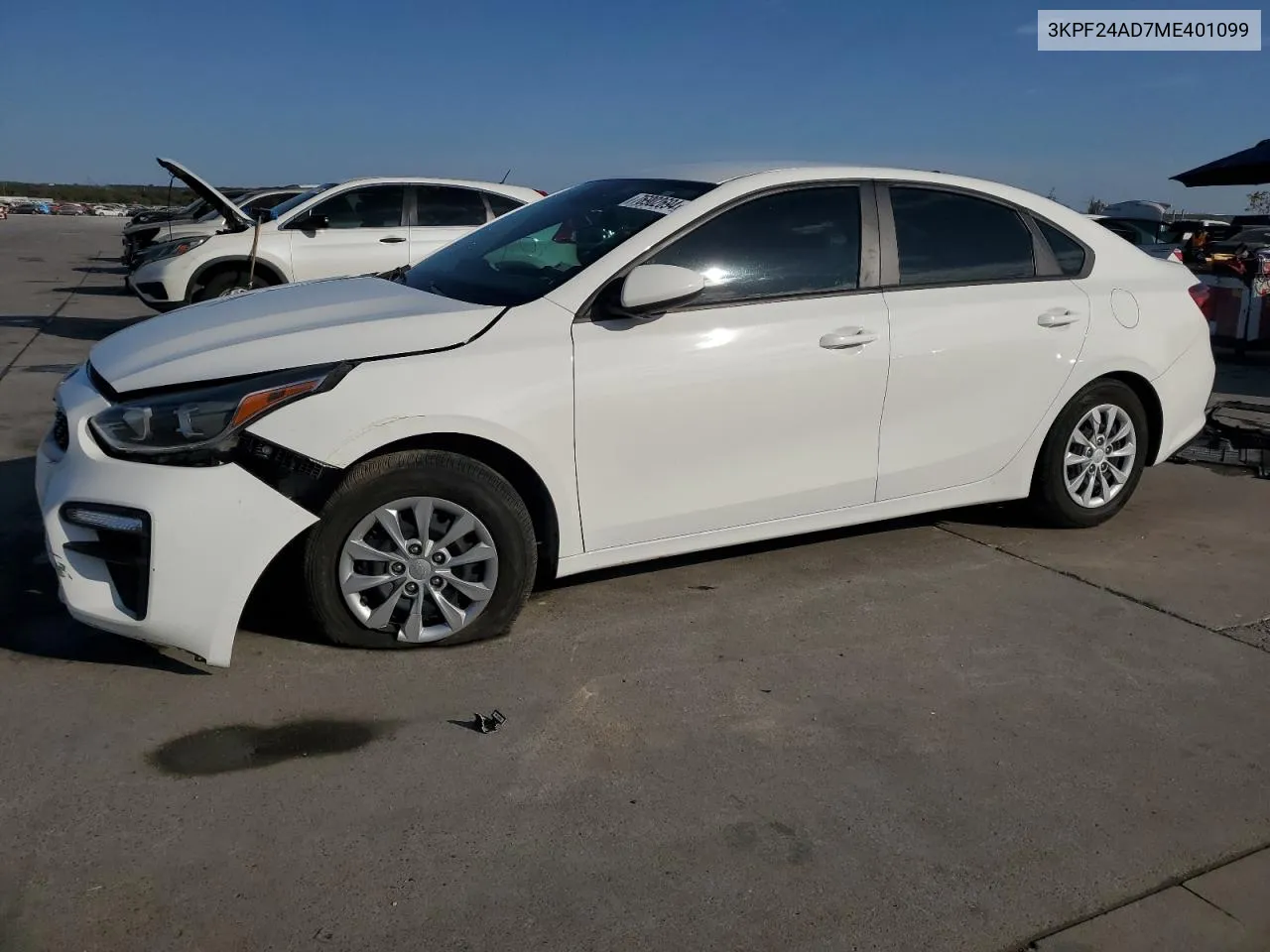 2021 Kia Forte Fe VIN: 3KPF24AD7ME401099 Lot: 76902694