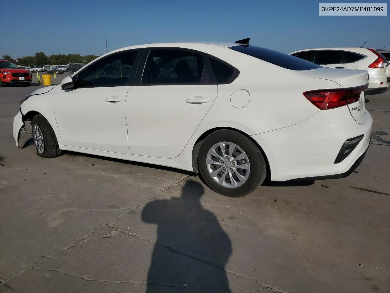 2021 Kia Forte Fe VIN: 3KPF24AD7ME401099 Lot: 76902694