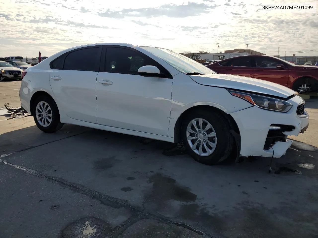 2021 Kia Forte Fe VIN: 3KPF24AD7ME401099 Lot: 76902694