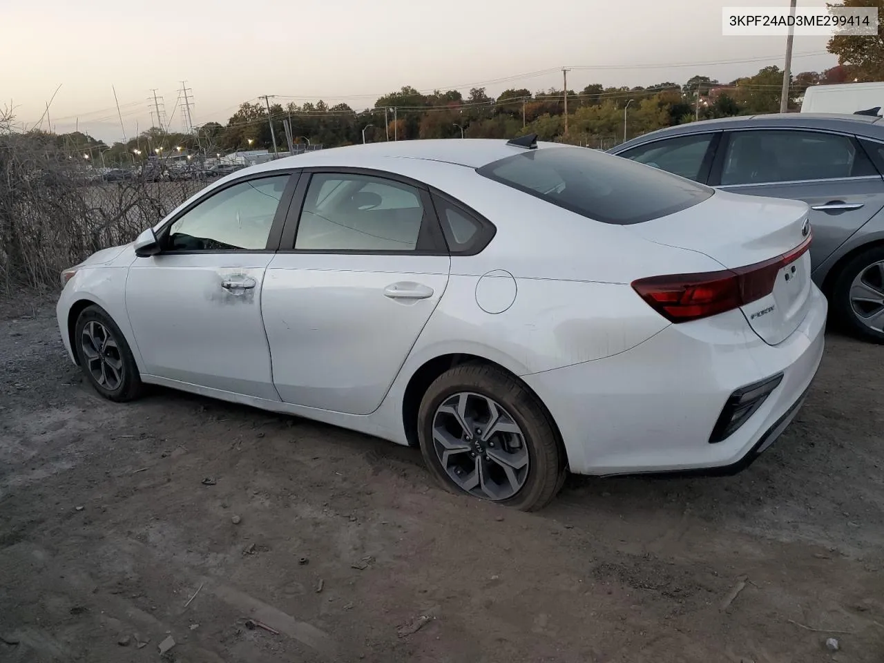 2021 Kia Forte Fe VIN: 3KPF24AD3ME299414 Lot: 76959274