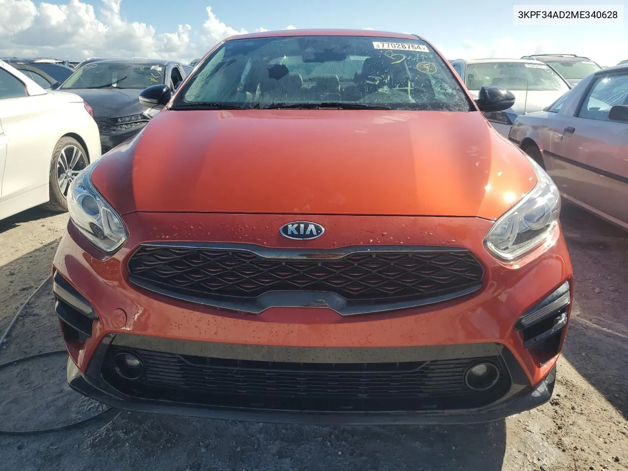 2021 Kia Forte Gt Line VIN: 3KPF34AD2ME340628 Lot: 77028764