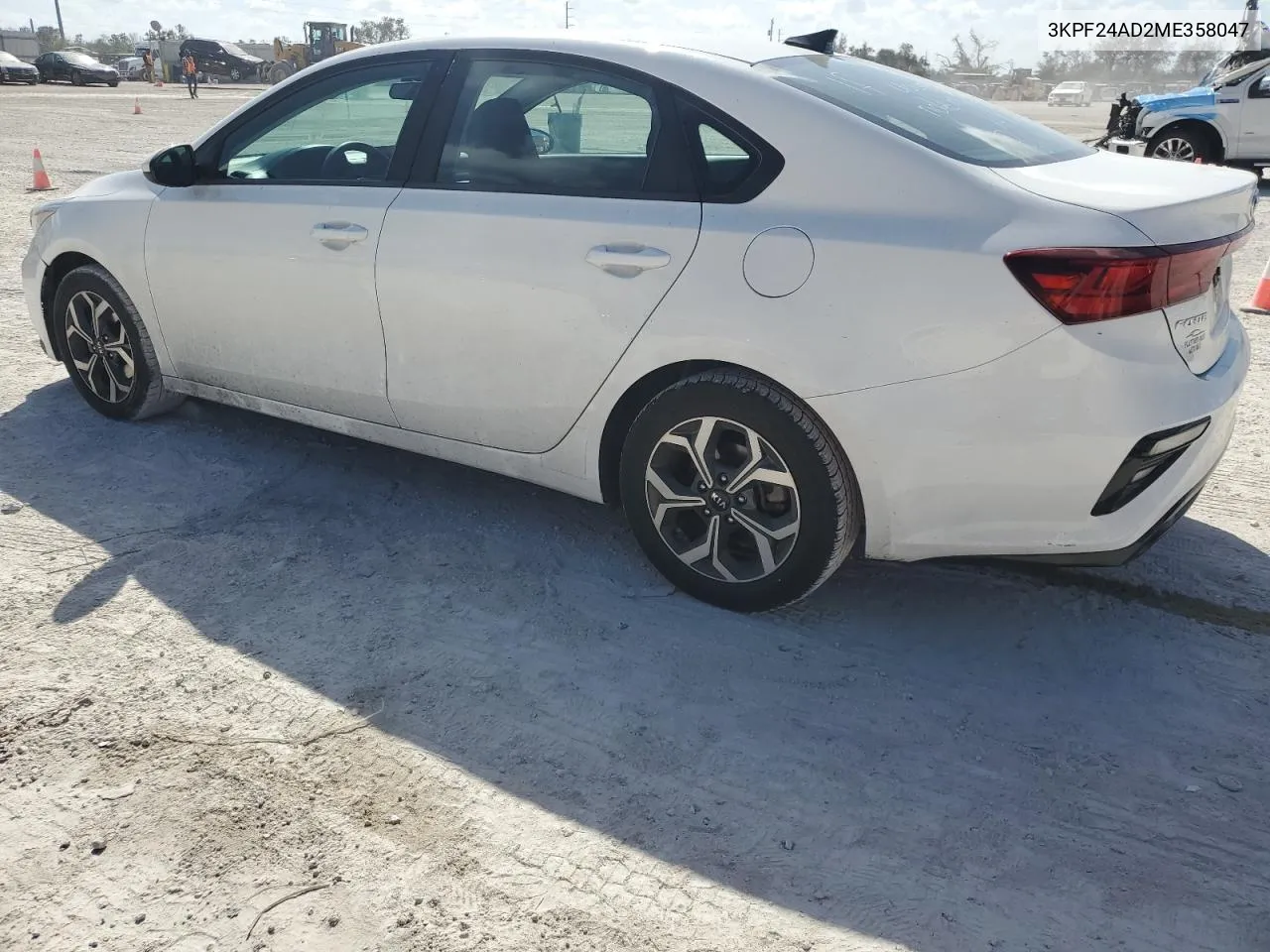 2021 Kia Forte Fe VIN: 3KPF24AD2ME358047 Lot: 77368274