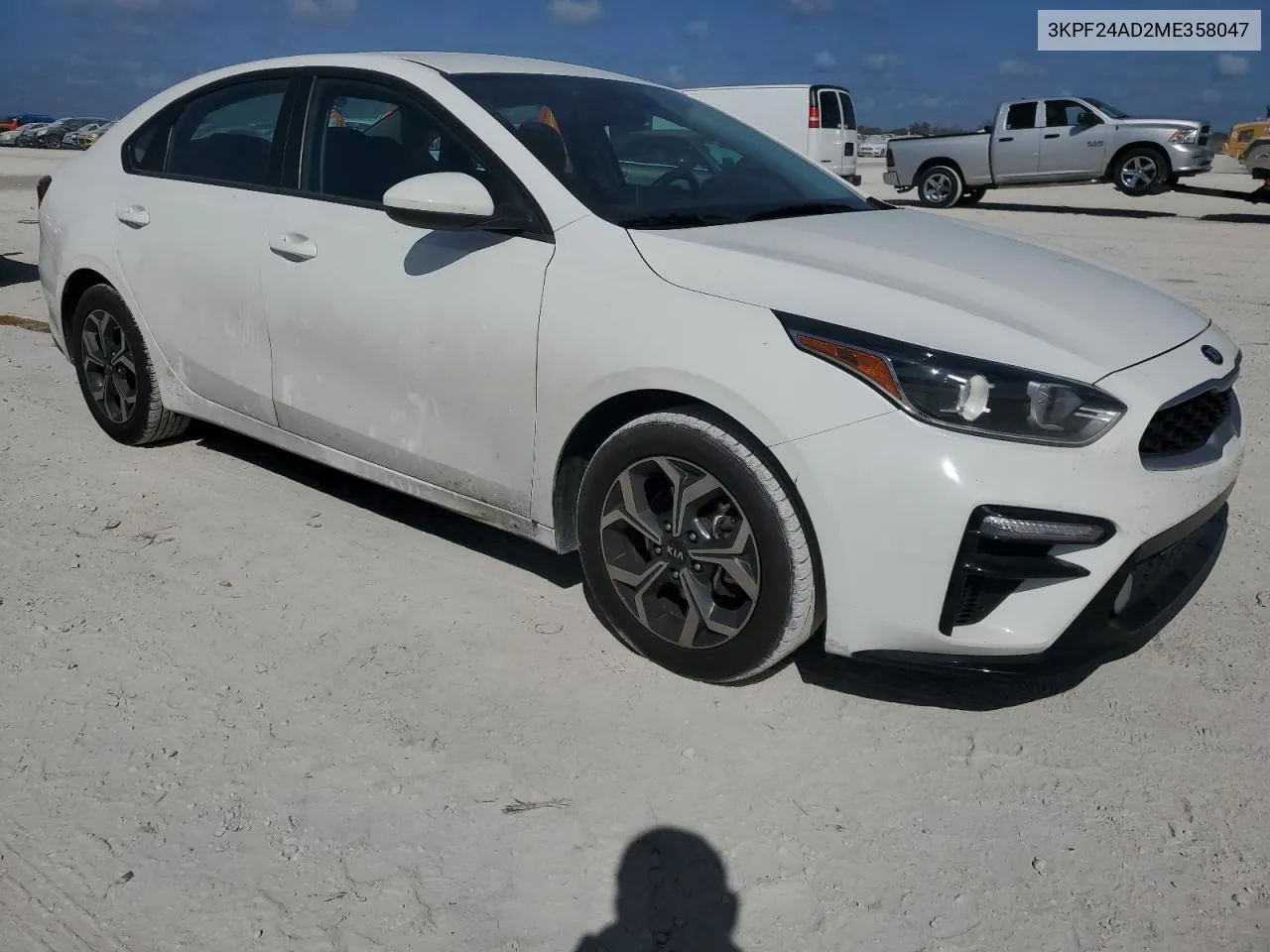 2021 Kia Forte Fe VIN: 3KPF24AD2ME358047 Lot: 77368274