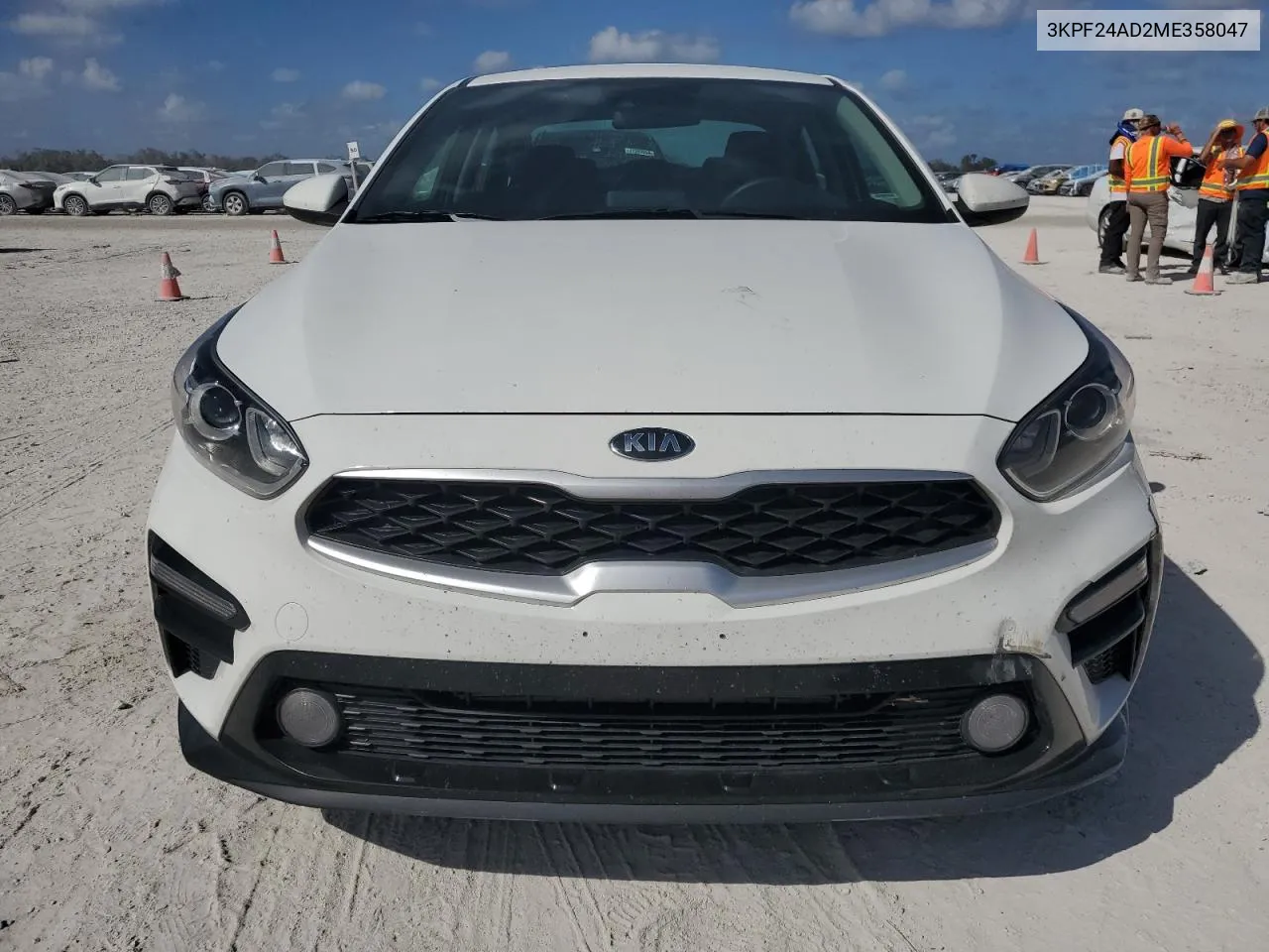 2021 Kia Forte Fe VIN: 3KPF24AD2ME358047 Lot: 77368274