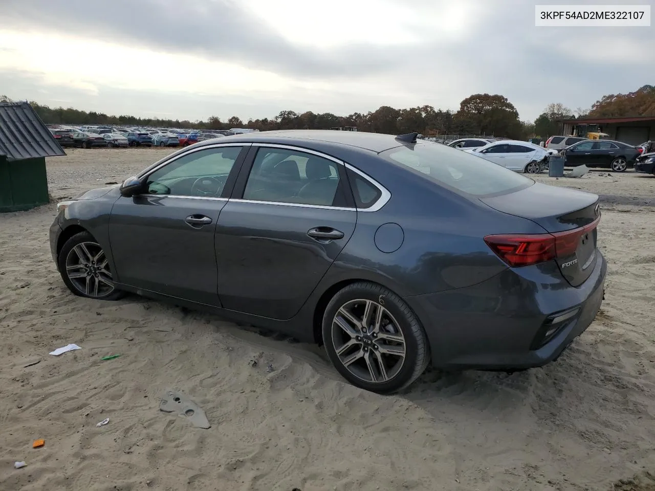 2021 Kia Forte Ex VIN: 3KPF54AD2ME322107 Lot: 77424234