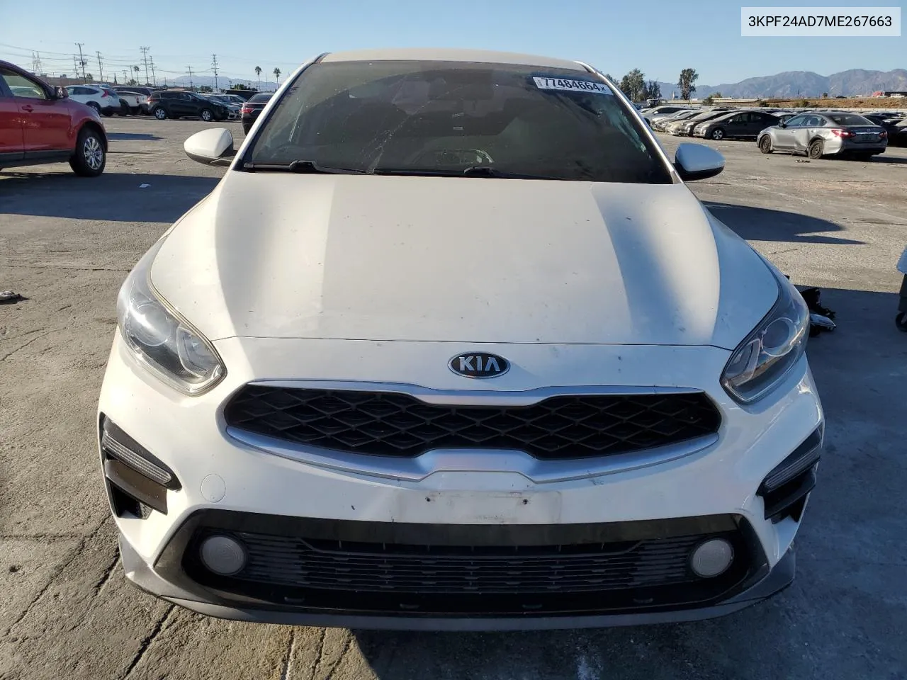 2021 Kia Forte Fe VIN: 3KPF24AD7ME267663 Lot: 77484664