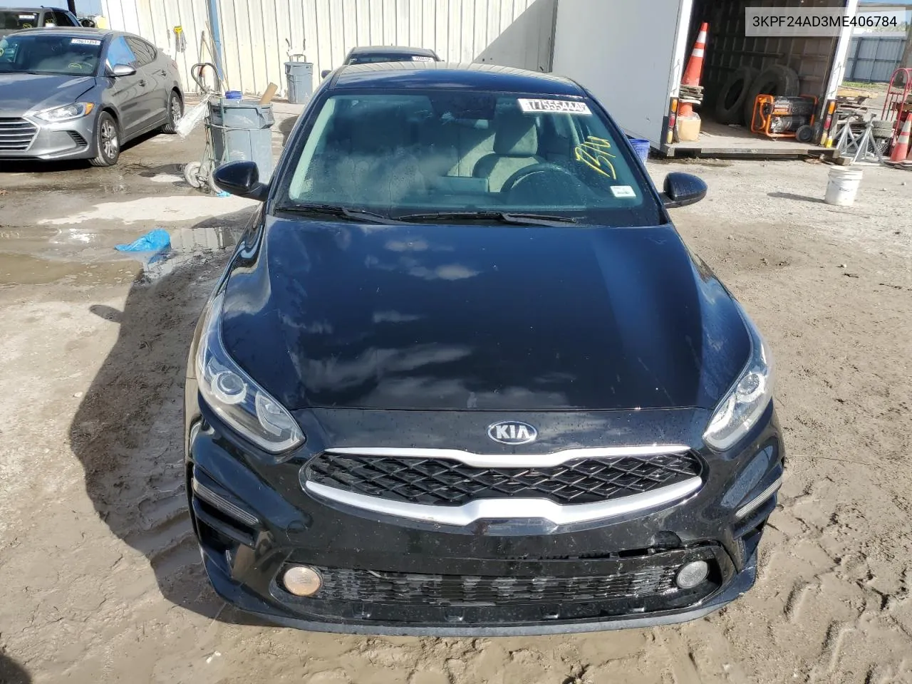 2021 Kia Forte Fe VIN: 3KPF24AD3ME406784 Lot: 77555444