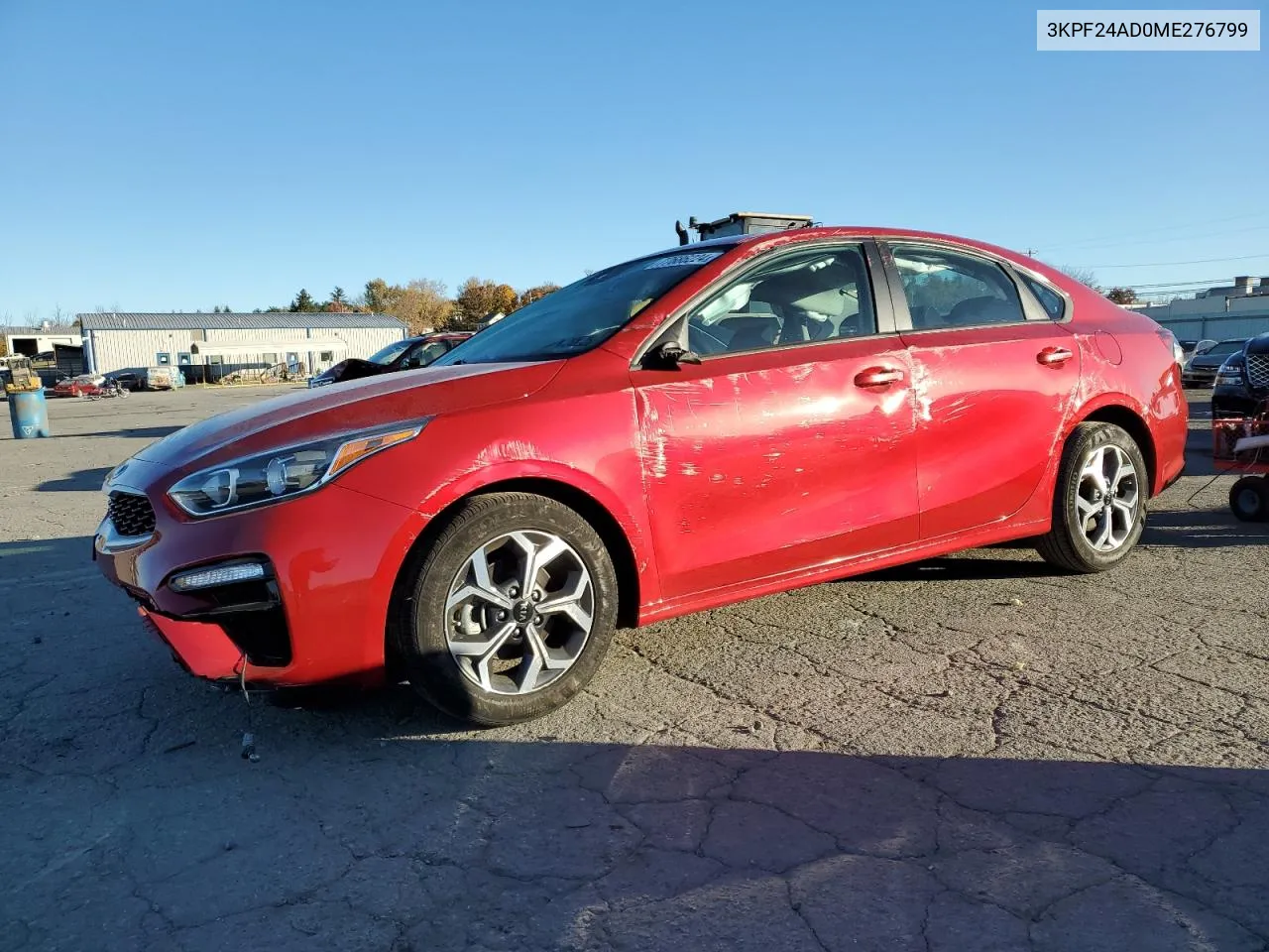 2021 Kia Forte Fe VIN: 3KPF24AD0ME276799 Lot: 77686224