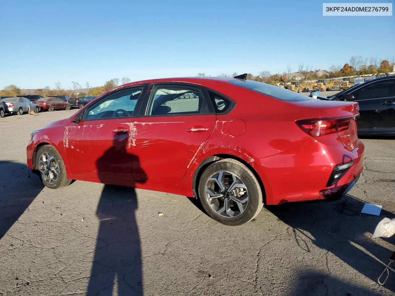 2021 Kia Forte Fe VIN: 3KPF24AD0ME276799 Lot: 77686224