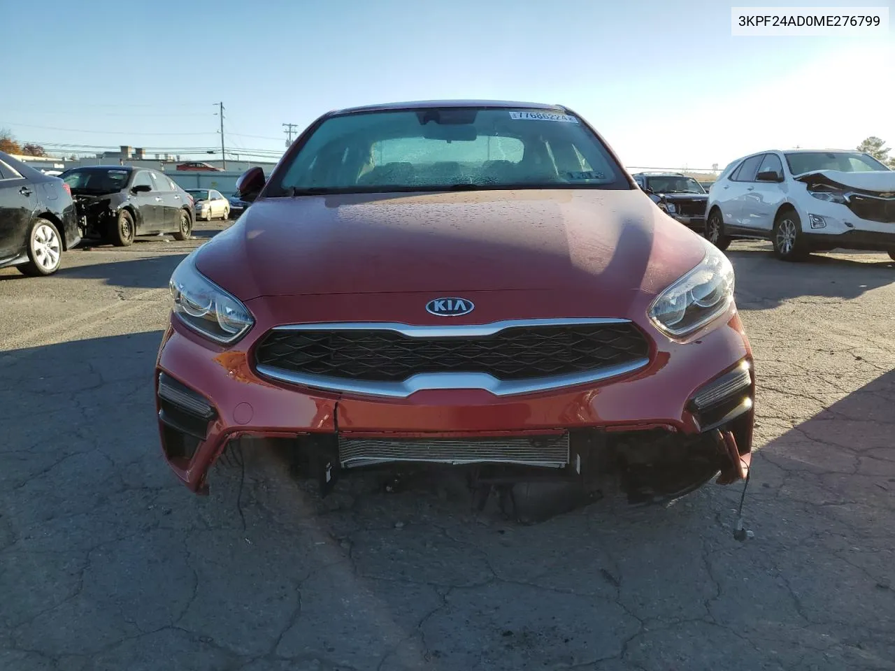 2021 Kia Forte Fe VIN: 3KPF24AD0ME276799 Lot: 77686224