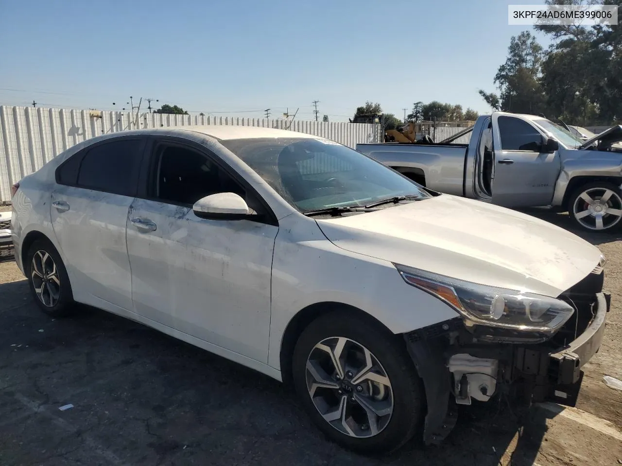 2021 Kia Forte Fe VIN: 3KPF24AD6ME399006 Lot: 77813354