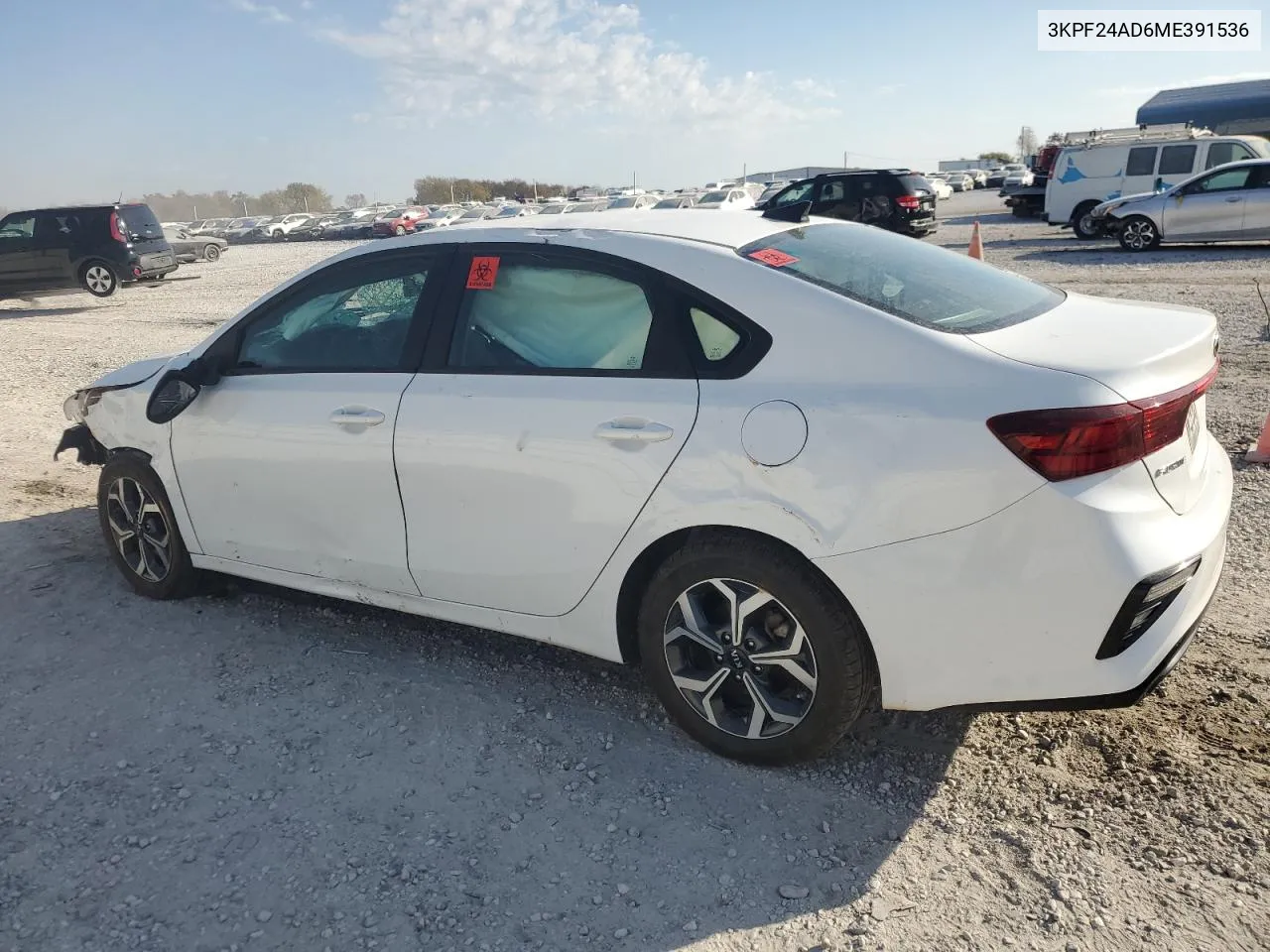 2021 Kia Forte Fe VIN: 3KPF24AD6ME391536 Lot: 77867854