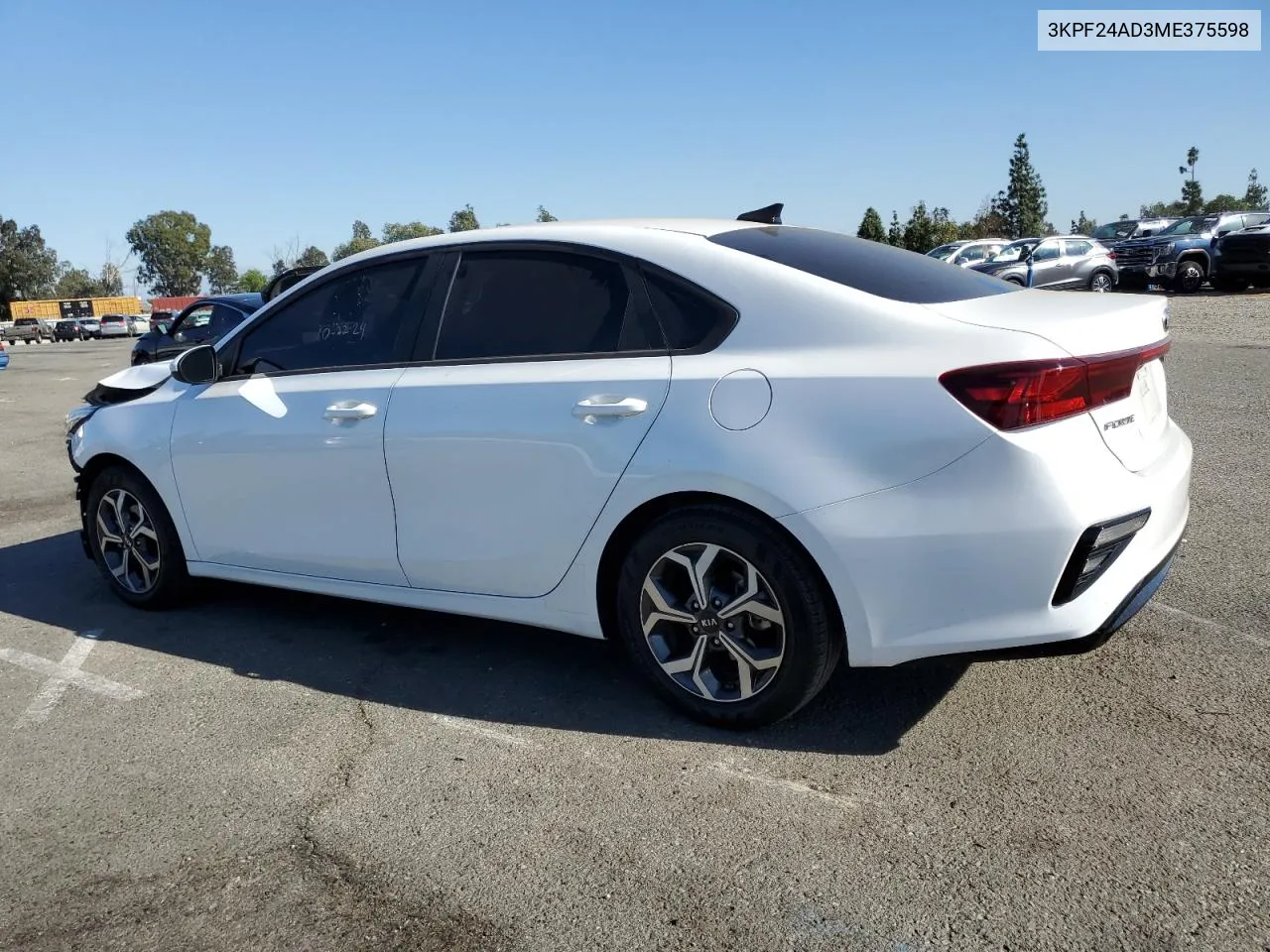 2021 Kia Forte Fe VIN: 3KPF24AD3ME375598 Lot: 78024284