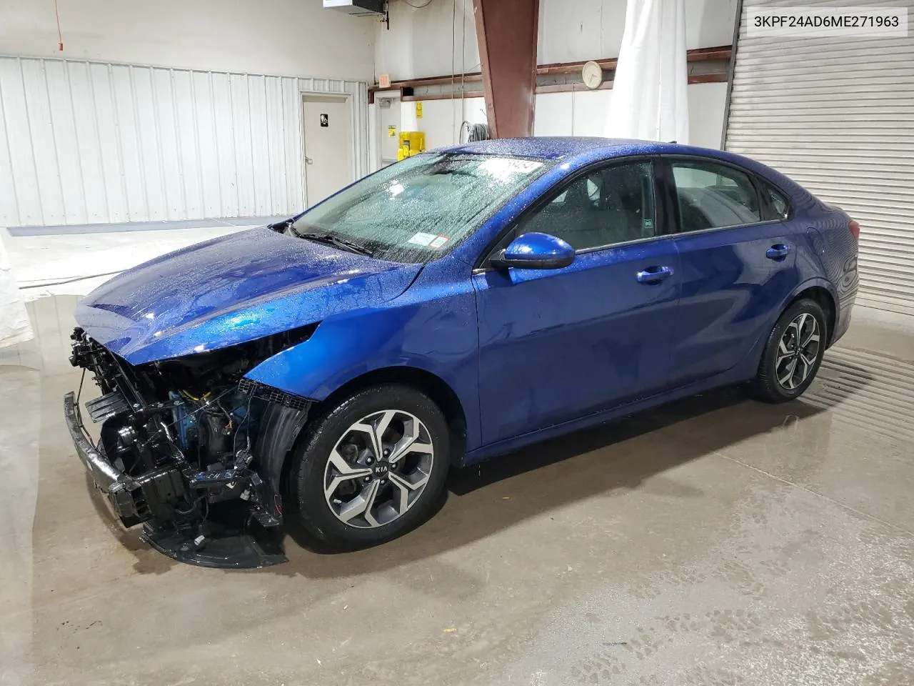 2021 Kia Forte Fe VIN: 3KPF24AD6ME271963 Lot: 78058454