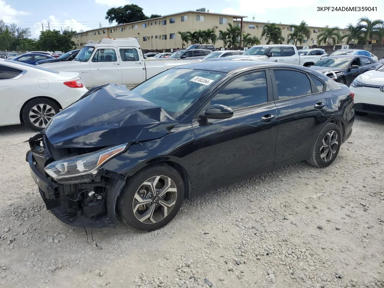 2021 Kia Forte Fe VIN: 3KPF24AD6ME359041 Lot: 78182264