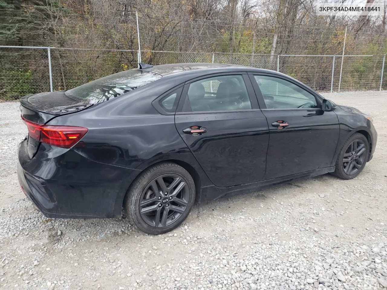 2021 Kia Forte Gt Line VIN: 3KPF34AD4ME418441 Lot: 78315714