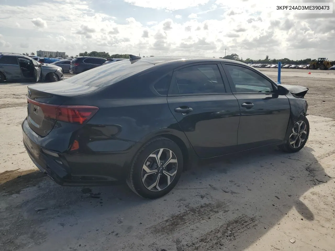 2021 Kia Forte Fe VIN: 3KPF24AD3ME390473 Lot: 78403944