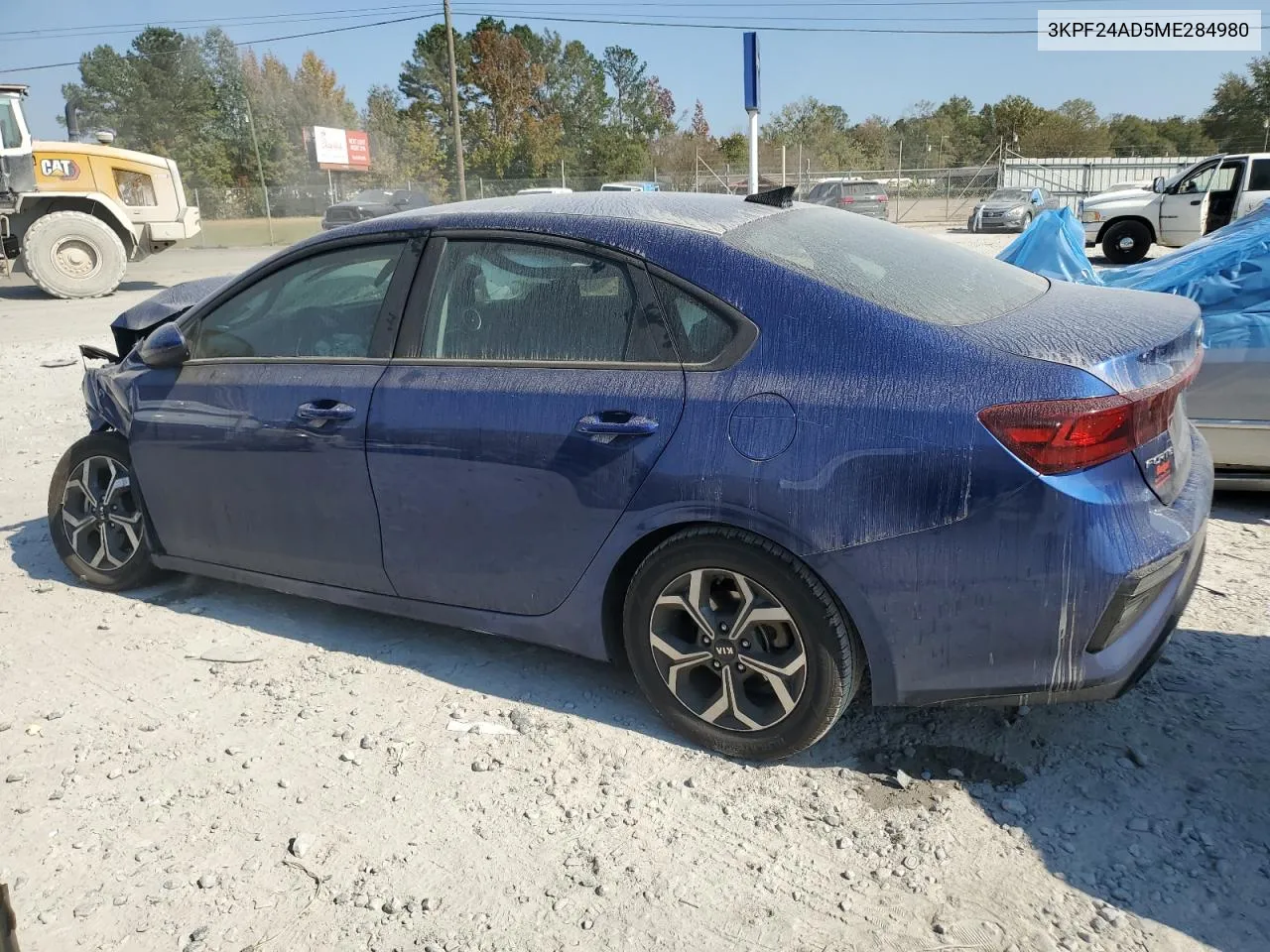 2021 Kia Forte Fe VIN: 3KPF24AD5ME284980 Lot: 78404264