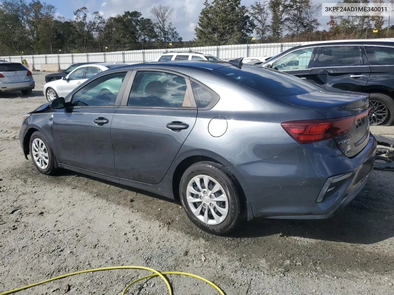 2021 Kia Forte Fe VIN: 3KPF24AD1ME340011 Lot: 78606994