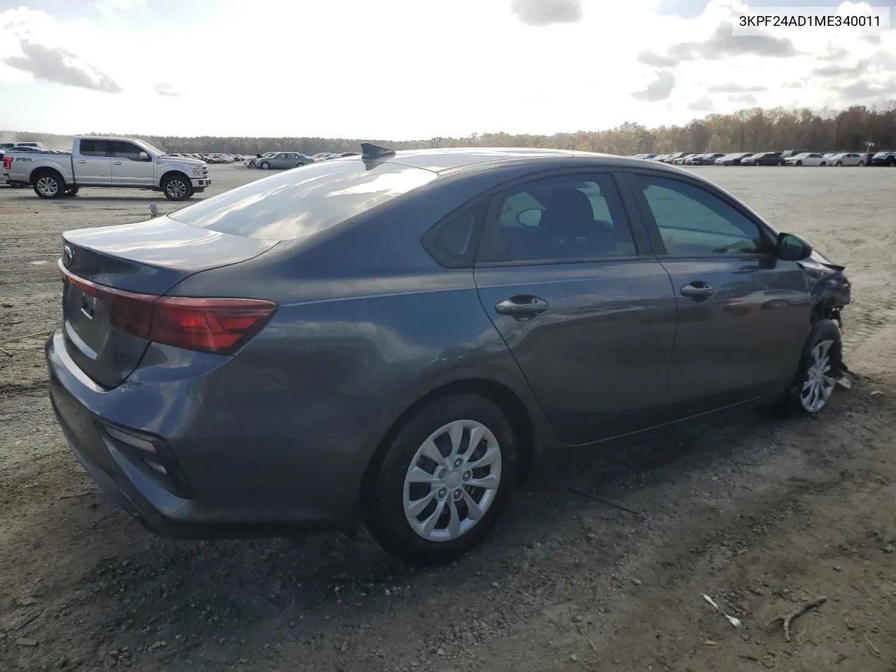 2021 Kia Forte Fe VIN: 3KPF24AD1ME340011 Lot: 78606994