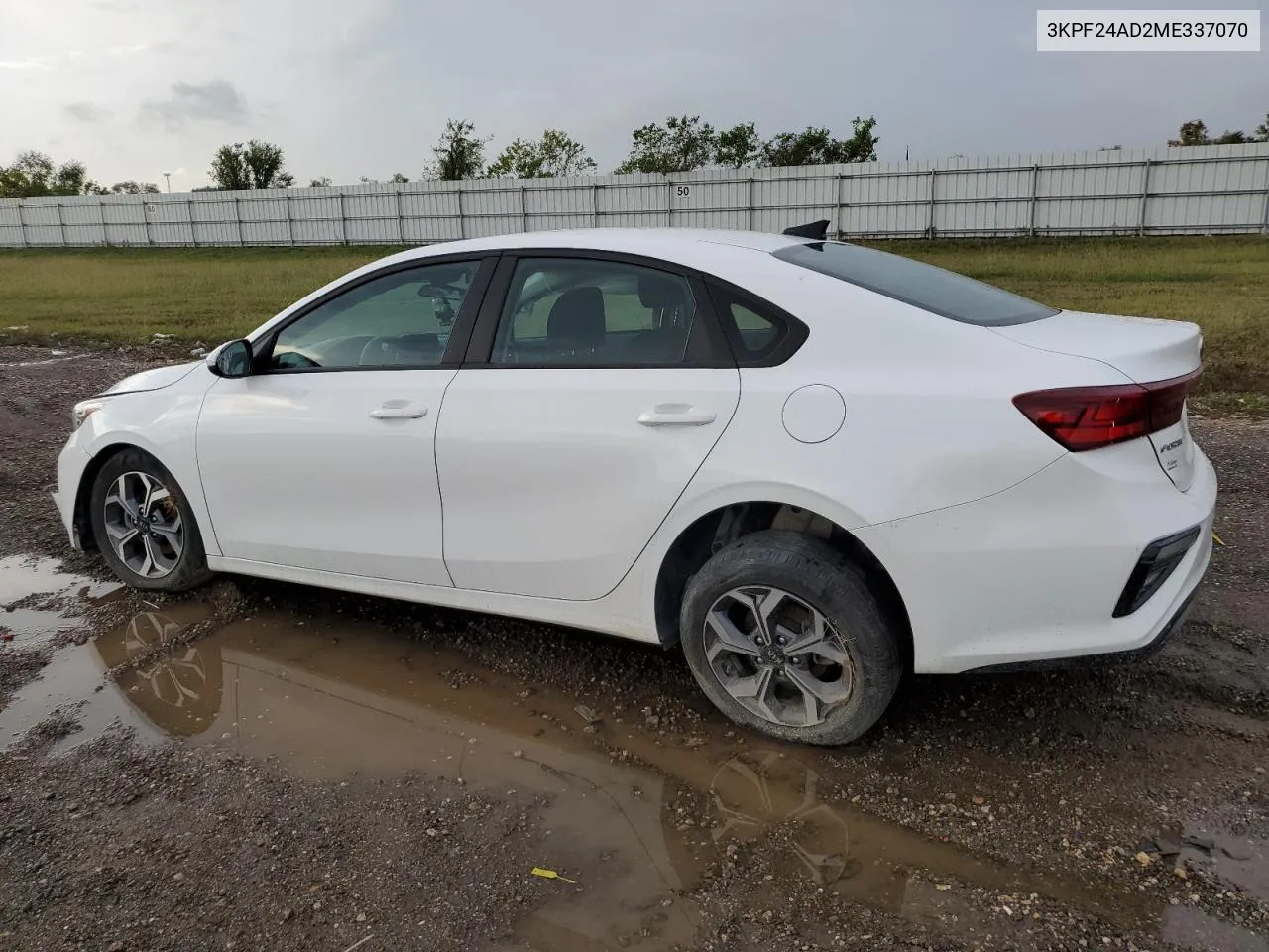 2021 Kia Forte Fe VIN: 3KPF24AD2ME337070 Lot: 78623434