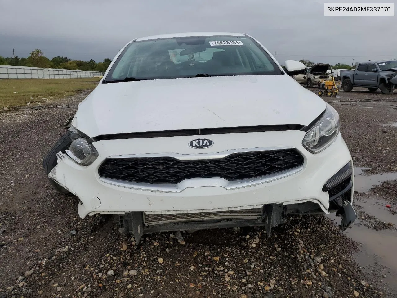 3KPF24AD2ME337070 2021 Kia Forte Fe