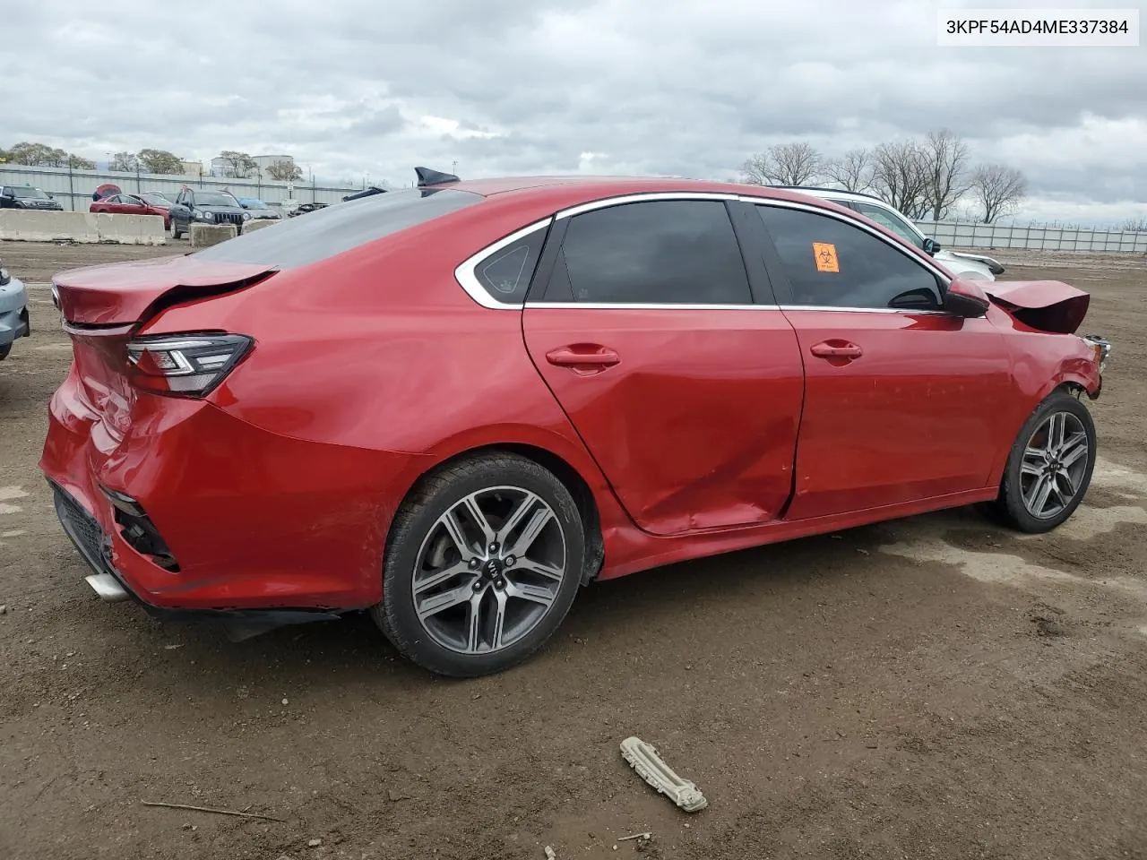 2021 Kia Forte Ex VIN: 3KPF54AD4ME337384 Lot: 79112624