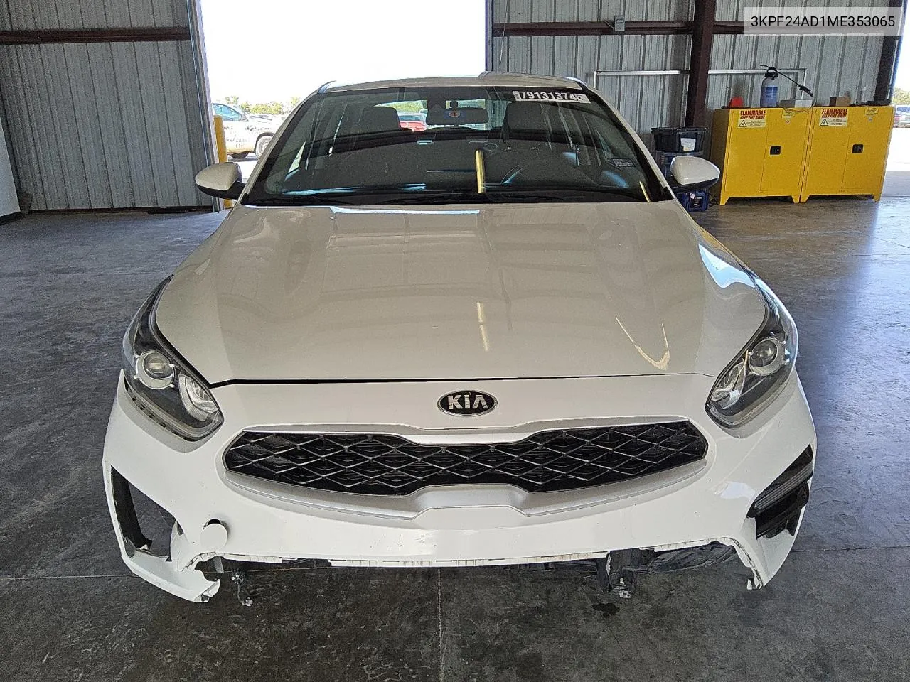 2021 Kia Forte Fe VIN: 3KPF24AD1ME353065 Lot: 79131374