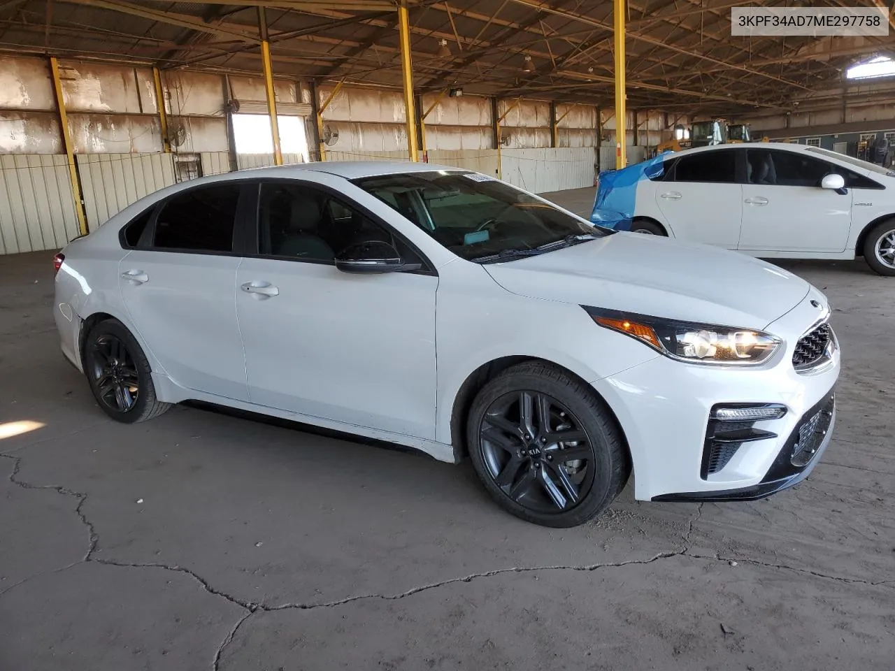 2021 Kia Forte Gt Line VIN: 3KPF34AD7ME297758 Lot: 79201804