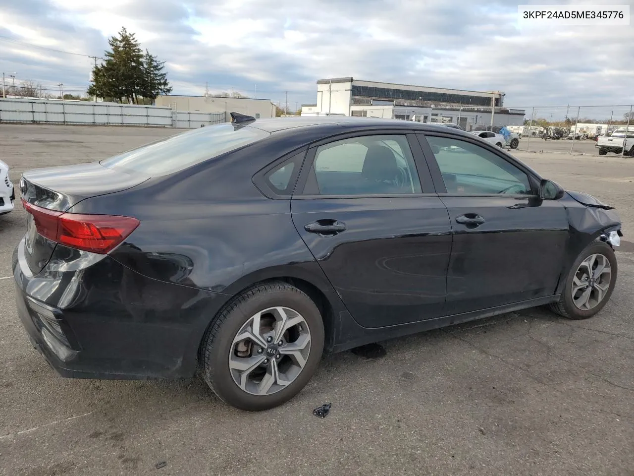 2021 Kia Forte Fe VIN: 3KPF24AD5ME345776 Lot: 79237314