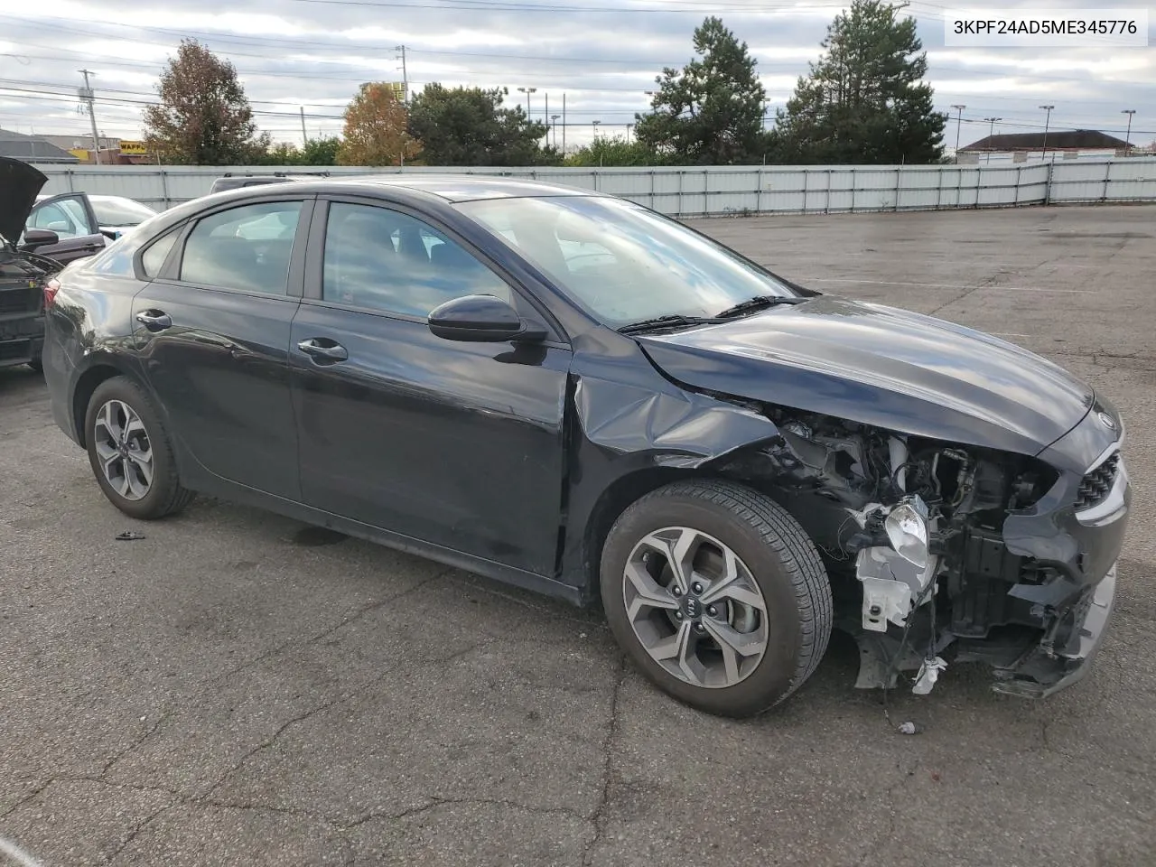 2021 Kia Forte Fe VIN: 3KPF24AD5ME345776 Lot: 79237314