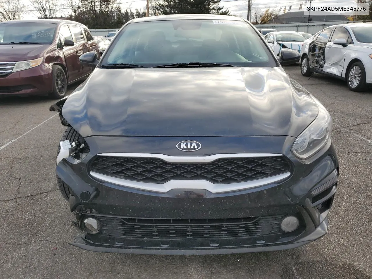 2021 Kia Forte Fe VIN: 3KPF24AD5ME345776 Lot: 79237314