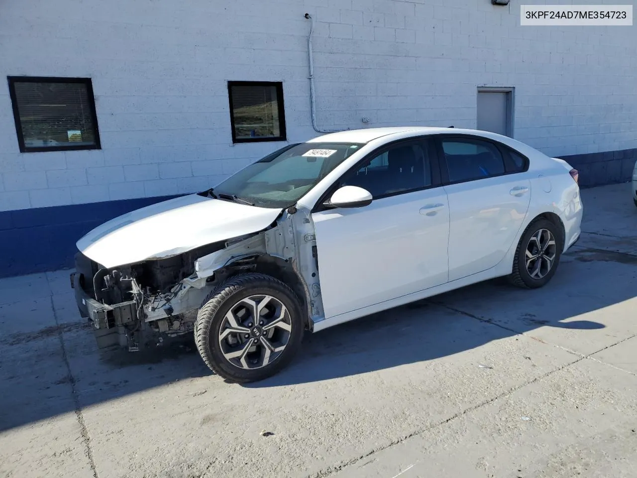 2021 Kia Forte Fe VIN: 3KPF24AD7ME354723 Lot: 79491464